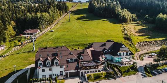 Obľúbený Kompleks Beskid*** ihneď pri lyžiarskom svahu s neobmedzeným wellness a polpenziou/Poľsko - koło Rabki Zdrój