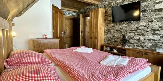 EXTRA CENA: Penzión Slovakia s raňajkami v goralskej obci Ždiar s krásnym výhľadom na Belianske Tatry/Vysoké Tatry - Ždiar