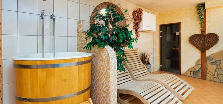 Vo wellness centre Willy Roztoka nájdete sauny aj vírivku