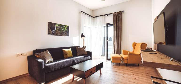 V moderných apartmánoch nájdete všetko potrebné pre bezstarostnú dovolenku