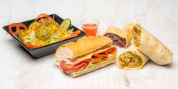Sendvič 1+1 alebo akýkoľvek sendvič a šalát z ponuky Los Sandwiches Mlynské Nivy/Bratislava - Ružinov