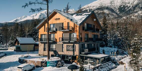 Vila Olívia*** priamo pod Tatrami s raňajkami/Nový Smokovec - Vysoké Tatry