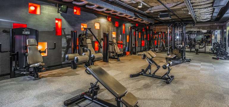 Fitness centrum v maďarskom Airport Hoteli Stáció****