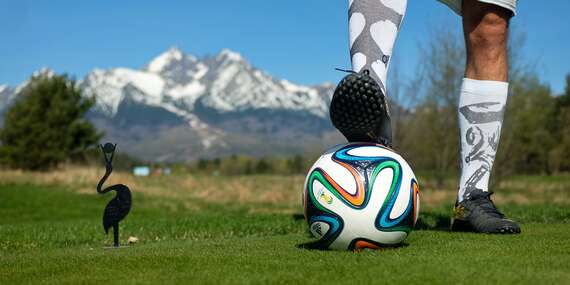 FootGolf na ihrisku Black Stork vo Vysokých Tatrách/Vysoké Tatry - Veľká Lomnica