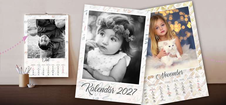 Extra veľký kalendár z vašich fotiek 2027