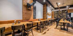 Interiér podniku Naša Kozlovňa