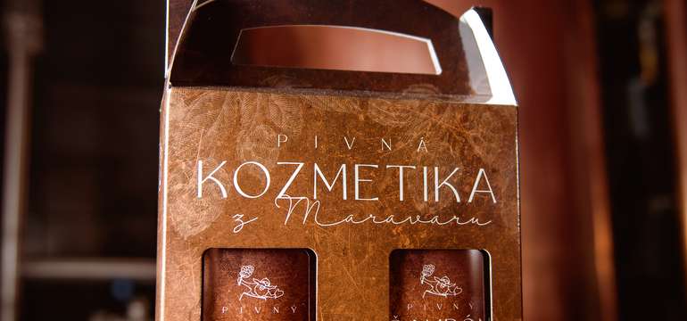 2-dielny Darčekový balíček pivnej kozmetiky (sprchový gél + šampón)