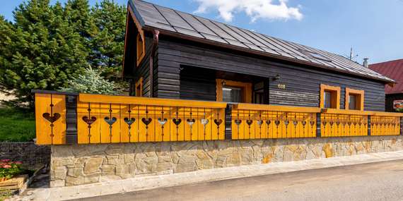 Drevenička u Ježka pre rodinu či partiu priateľov v srdci malebného Ždiaru/Ždiar