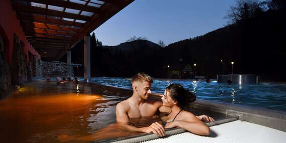 Relaxačný pobyt v Kúpeľoch Lúčky s plnou penziou, procedúrami a vstupom do vonkajších bazénov/Liptov - Lúčky