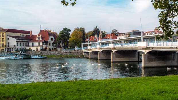 Kolonádový most – srdce Piešťan