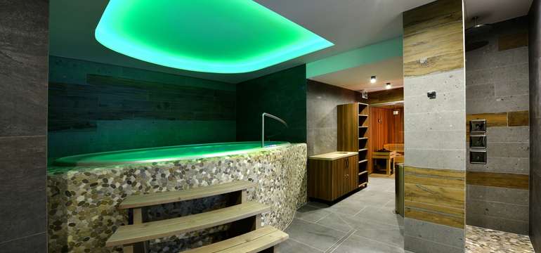 K dispozici je hostům i nové wellness centrum v hotelu Ovruč