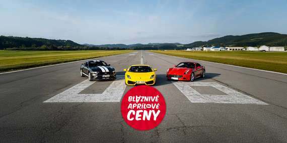 EXTRA CENA: Jazda na letisku na najlepších športových autách na Slovensku so SportDrive - ako jazdec či spolujazdec/Letisko Žilina, Svidník