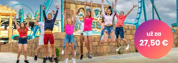 Vstup do zabavneho parku Energylandia Polsko