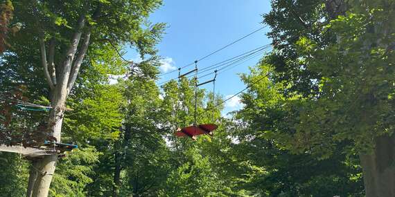 Lanoland na Kolibe - rodinná zábava v korunách stromov/Bratislava - Nové Mesto - Koliba