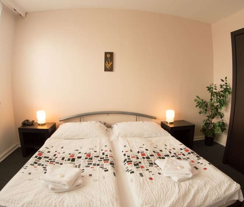 Příjemně zařízené pokoje hotelu Milotel