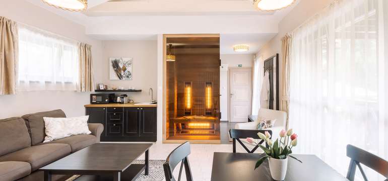 Privátna infrasauna v apartmáne