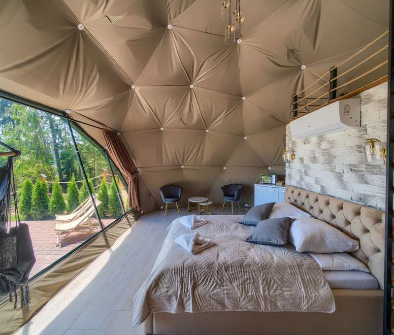 Romantický glamping s vlastní venkovní vířivkou jen kousek od Zakopaného