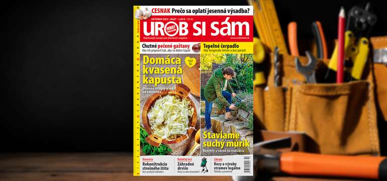 Ročné predplatné časopisu Urob si sám - nový impulz pre každé tvorivé „ja"