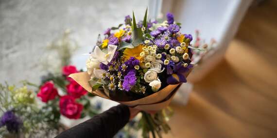 Aranžovanie a viazanie s profesionálnou floristkou v Miesto - rozkvitnutá pekáreň/Bratislava - Staré Mesto