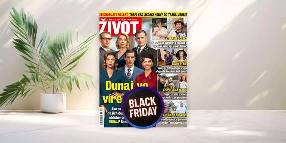 BLACK FRIDAY: Ročné predplatné týždenníka ŽIVOT/Slovensko