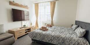 Súkromie apartmánu priamo v centre Bešeňovej