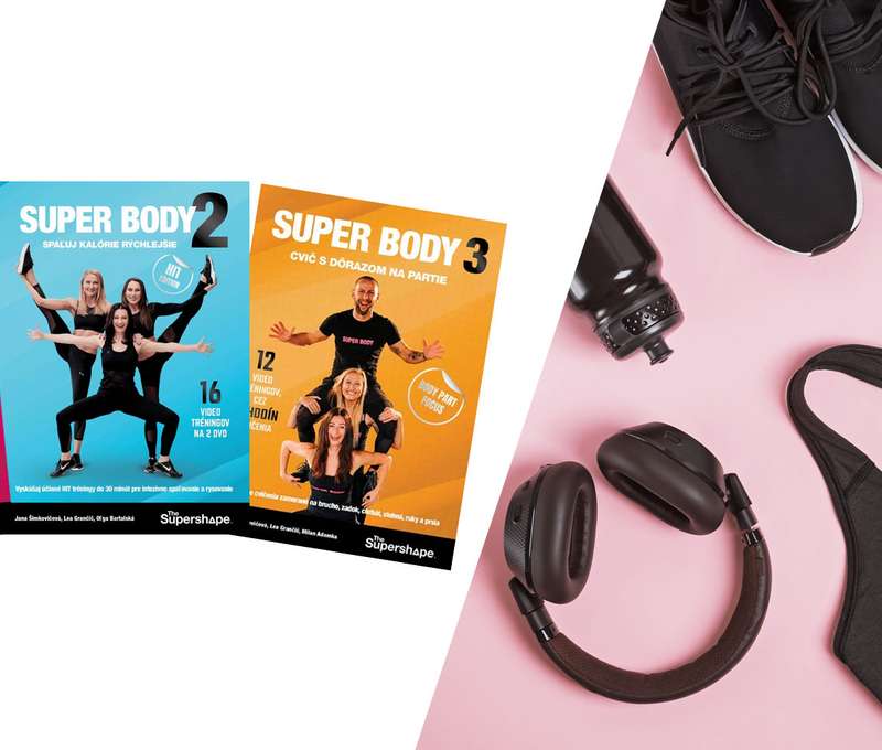 Účinné video tréningy SUPER BODY od CVIČTE.SK na domáce cvičenie s top slovenskými trénermi