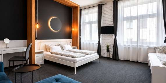 Hotel Bohem Prague s chutnými snídaněmi a v blízkosti MHD/Praha 5 - Smíchov