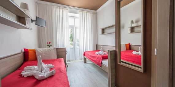 Liečebný 7-dňový pobyt v Kúpeľoch Štós s polpenziou a liečebnými procedúrami podľa zvoleného typu pobytu/Kúpele Štós