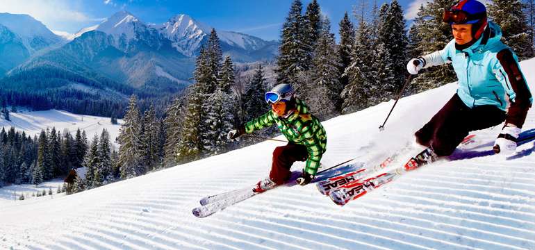 Lyžiarske stredisko Ski Monkova dolina priamo pri hoteli Magura