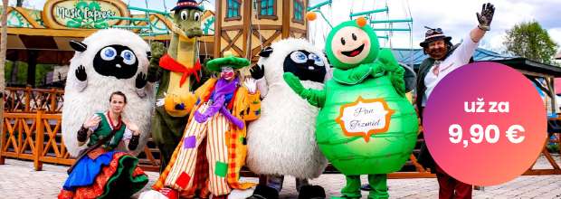 Vstupne do zabavneho parku Rabkoland v Polsku
