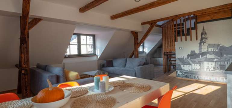 Penzión Barbakan v centre Kremnice  - Apartmán č. 5