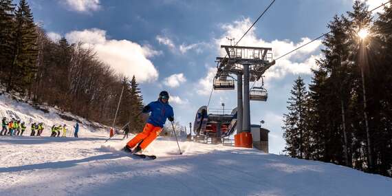 4-hodinový skipas do lyžiarskeho strediska Salamandra resort/Hodruša Hámre - Štiavnicke vrchy
