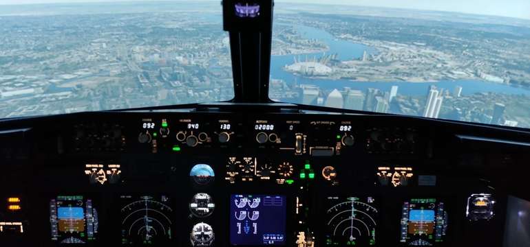 Pilotujte Boeing 737 ako profesionál s leteckým simulátorom FLYONE