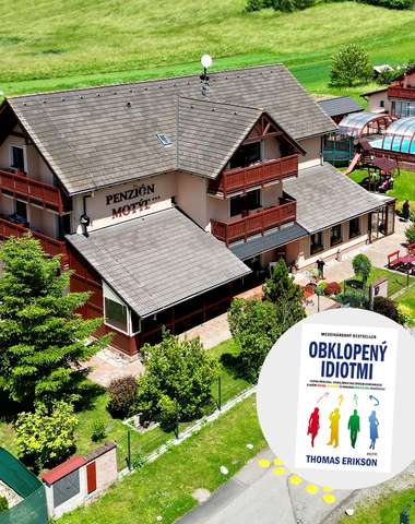 Pobyt v obľúbenom penzióne Motýľ*** pri Bešeňovej s polpenziou, wellness a množstvom aktivít