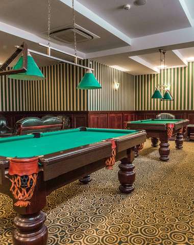 Hotel Klimek**** v poľskej Muszyne - voľný čas môžete stráviť pri biliarde či bowlingu
