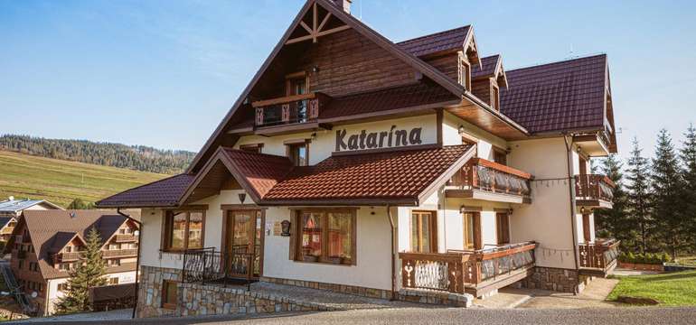 Penzión Katarína v Ždiari s exteriérovým wellness