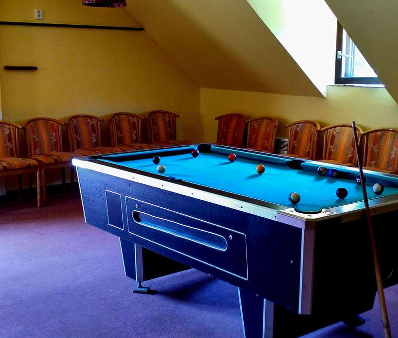 Zahrajte si šipky, kulečník, pinčes a zpestřete si volné chvíle přímo na hotelu.