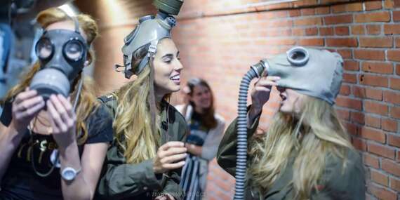 Autentická úniková hra v tajném atomovém krytu v Brně až pro 6 osob/Brno