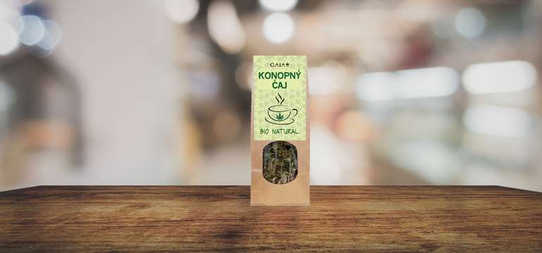 Konopný čaj BIO natural 35 g