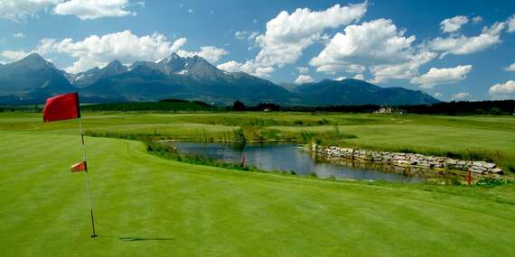 Golfový tréning alebo 3-dňový kurz zelenej karty vo Veľkej Lomnici vrátane skúšky s certifikátom/Vysoké Tatry - Veľká Lomnica