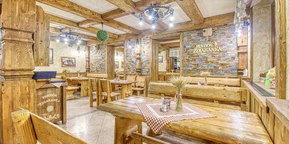 Wellness pobyt v obľúbenom goralskom penzióne Ždiaranka uprostred krásnej prírody Belianskych Tatier/Belianske Tatry - Ždiar