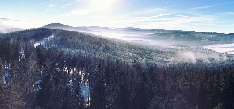Lipno je krásné na podzim i v zimě