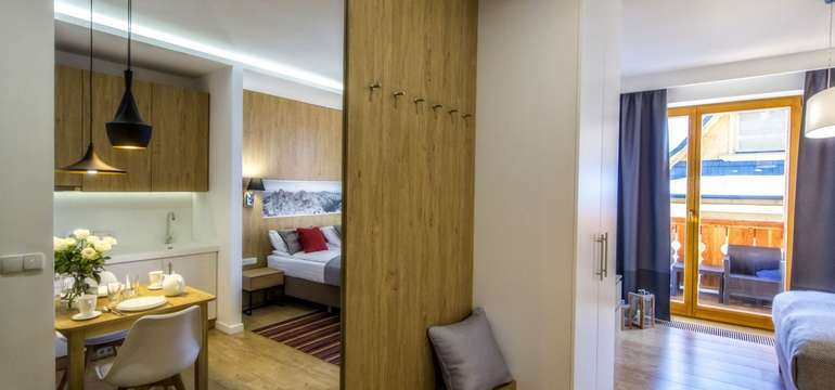 Apartmány s balkónom