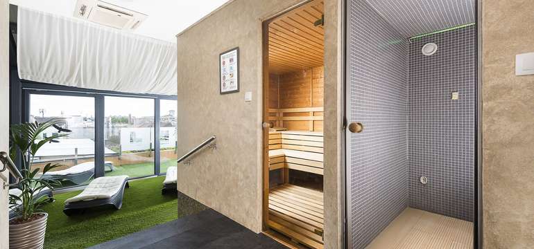 Střešní wellness hotelu Bo33**** v Budapešti je vám k dispozici neomezeně