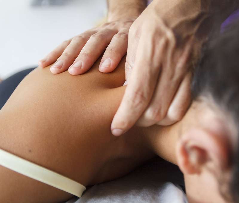 Liečebná masáž v rehabilitačnej klinike