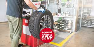 EXTRA CENA: Prezutie a vyváženie pneumatík Garage Point