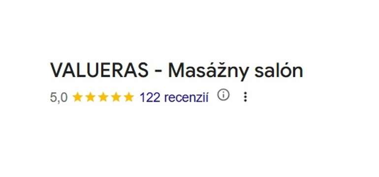 Recenzie masážneho štúdia Valueras