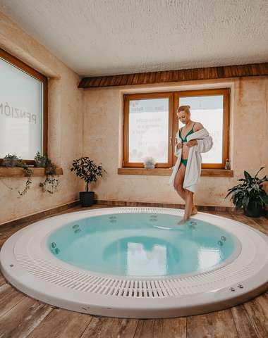 Zrekonštruované wellness centrum v Penzióne SKI Jezersko***