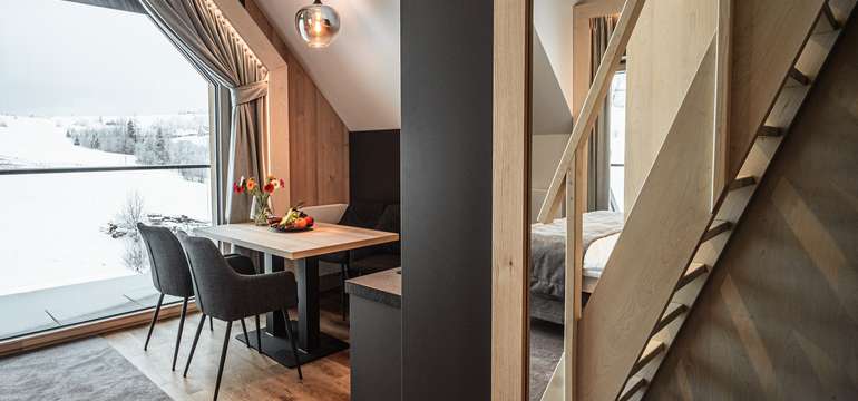 Rodinný mezonetový pokoj v apartmánu Viktória