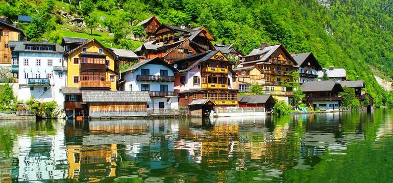Jedna z najkrajších dediniek na svete - Hallstatt